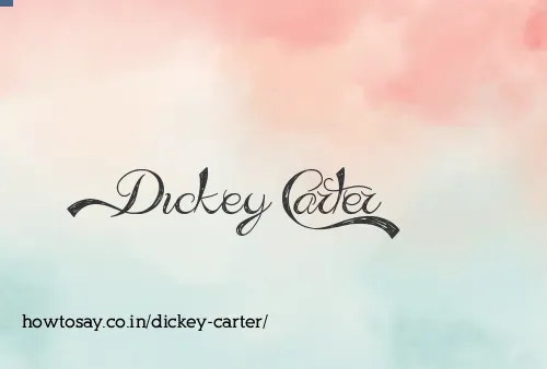 Dickey Carter