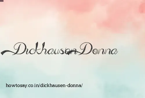 Dickhausen Donna