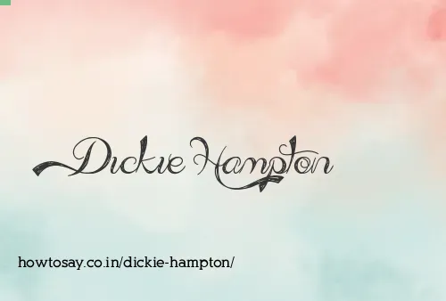Dickie Hampton