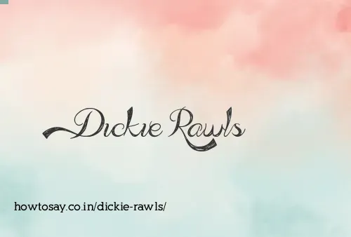 Dickie Rawls