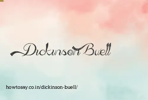 Dickinson Buell