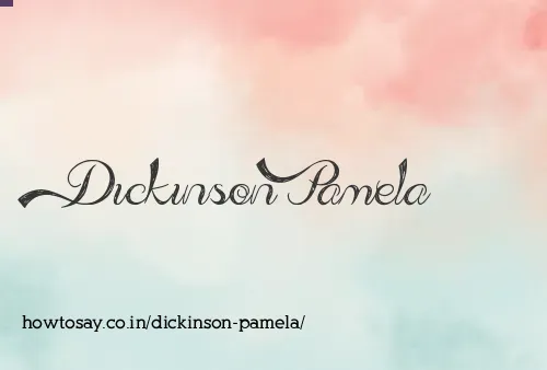 Dickinson Pamela
