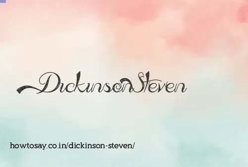 Dickinson Steven