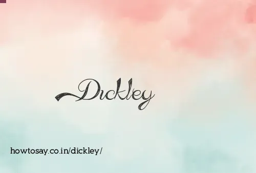 Dickley