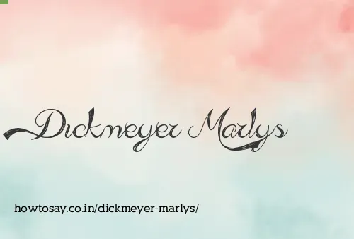 Dickmeyer Marlys