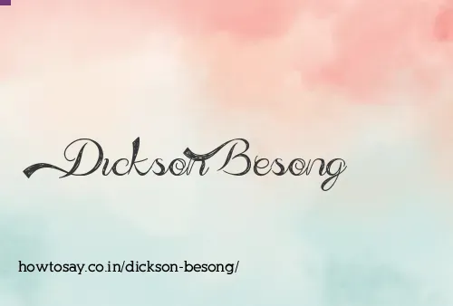 Dickson Besong