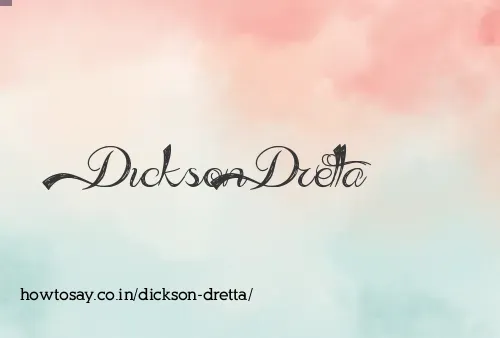 Dickson Dretta