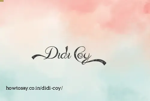 Didi Coy