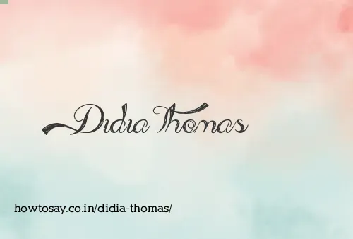 Didia Thomas