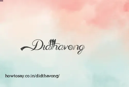 Didthavong