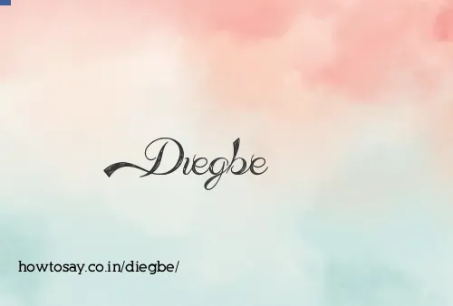 Diegbe