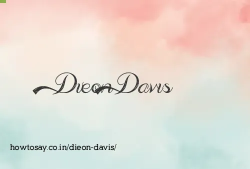 Dieon Davis