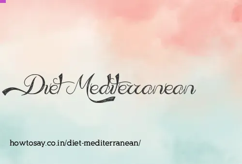Diet Mediterranean