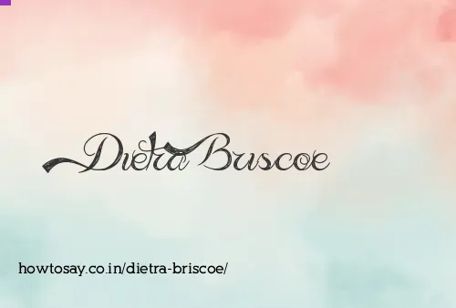 Dietra Briscoe