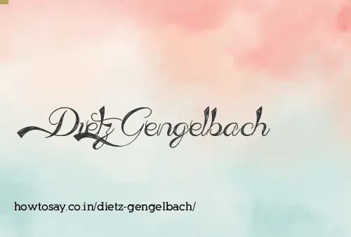 Dietz Gengelbach