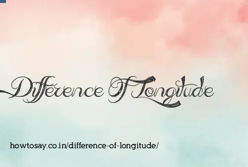 Difference Of Longitude