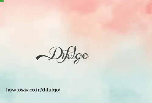 Difulgo