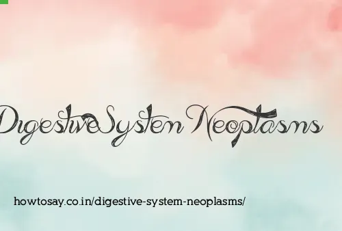 Digestive System Neoplasms