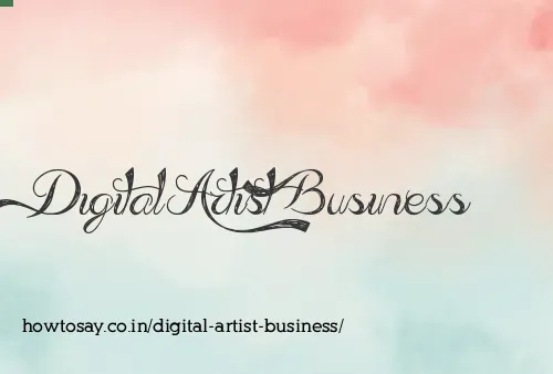 Digital Artist Business