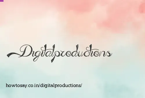 Digitalproductions