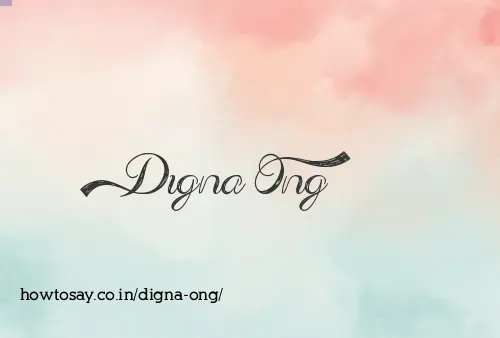 Digna Ong