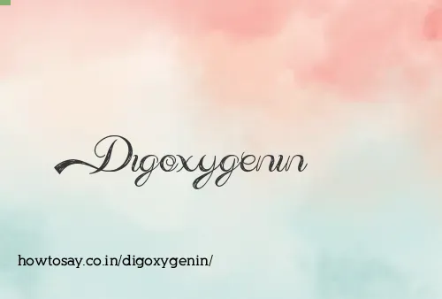 Digoxygenin