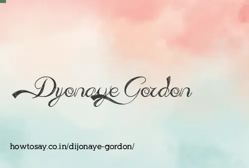 Dijonaye Gordon