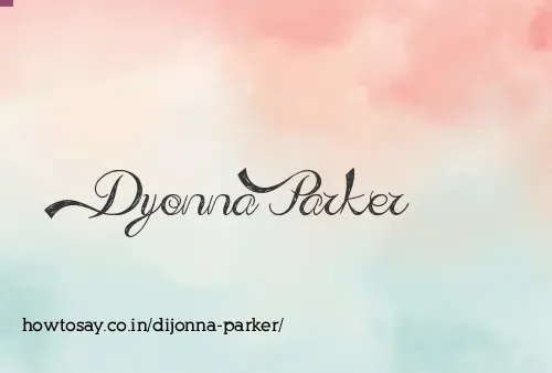 Dijonna Parker