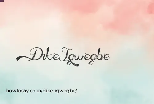 Dike Igwegbe