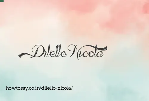 Dilello Nicola