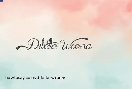 Diletta Wrona