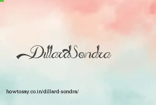 Dillard Sondra