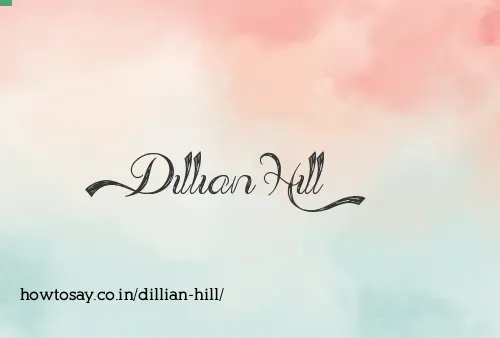 Dillian Hill