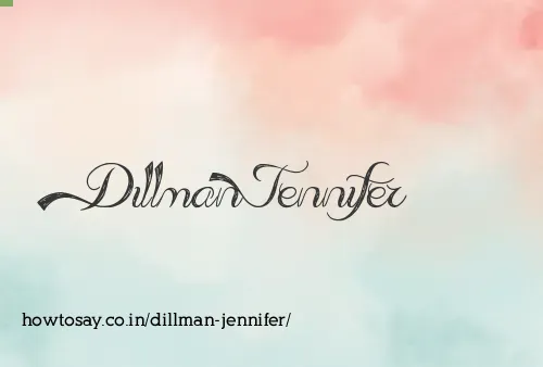 Dillman Jennifer