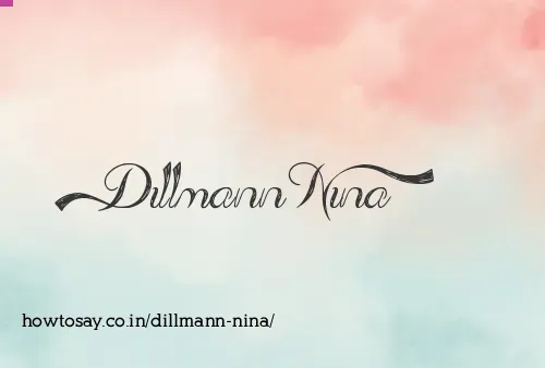 Dillmann Nina