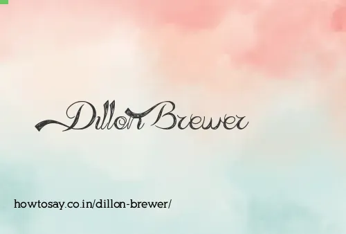Dillon Brewer