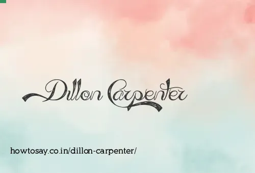 Dillon Carpenter