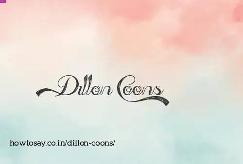 Dillon Coons