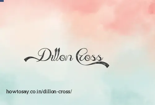 Dillon Cross