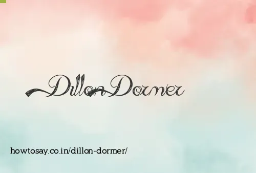 Dillon Dormer