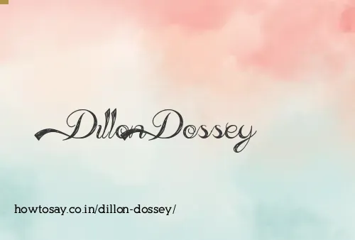 Dillon Dossey