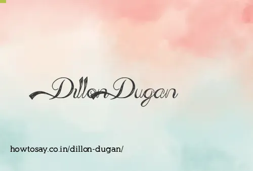 Dillon Dugan