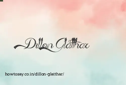 Dillon Glatthar