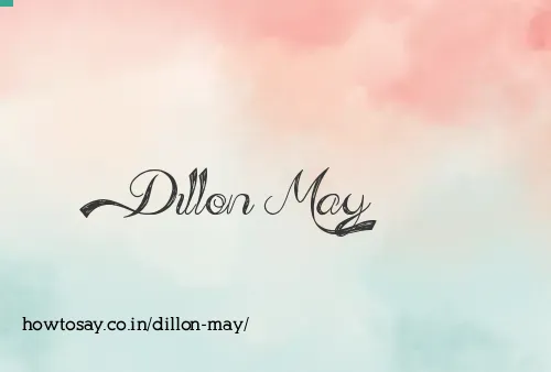 Dillon May