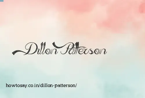 Dillon Patterson
