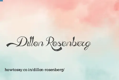 Dillon Rosenberg