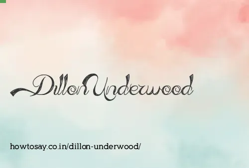 Dillon Underwood