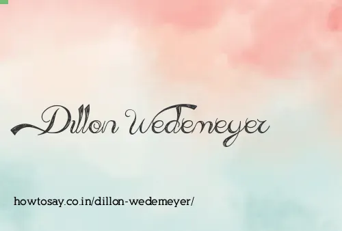 Dillon Wedemeyer