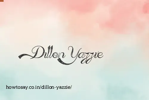 Dillon Yazzie