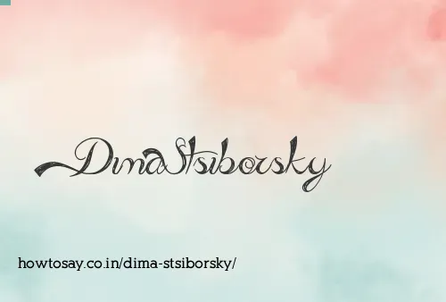 Dima Stsiborsky